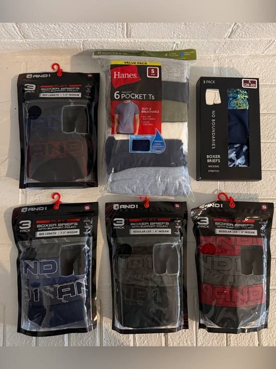 Hanes Other - 🔥MENS BUNDLE 15 Pair Of Boxer Briefs + 6 Pocket T’s